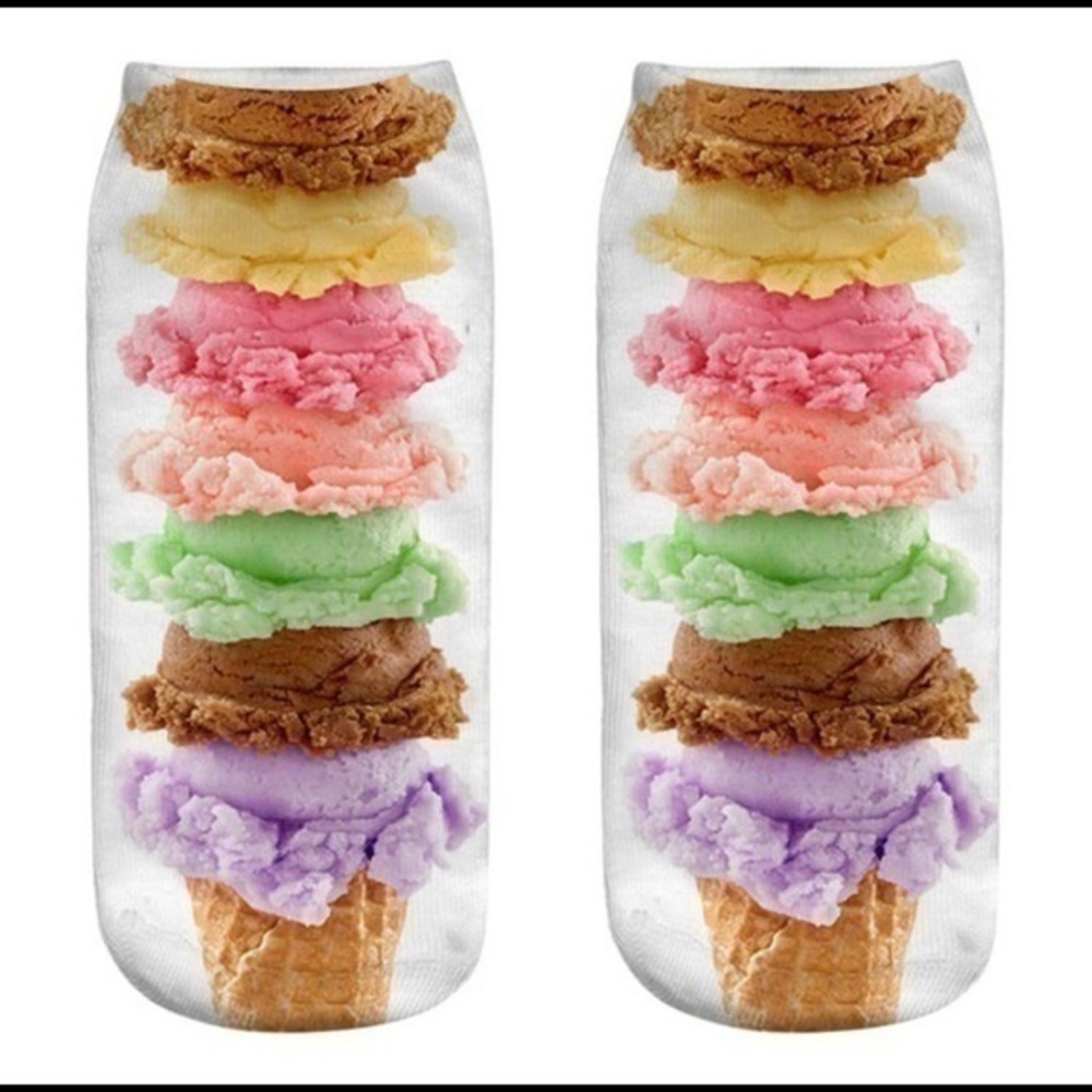 Ice Cream Fashion Socks